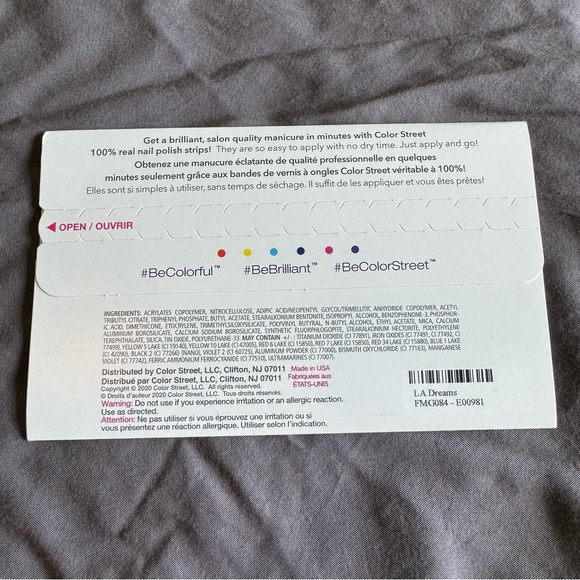 *Retired* Color Street: LA Dreams | Barbie Hot Pink Rose Gold Glitter Sparkle - Picture 4 of 16